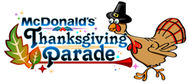 McDonald's Thanksgiving Day Parade turkey logo